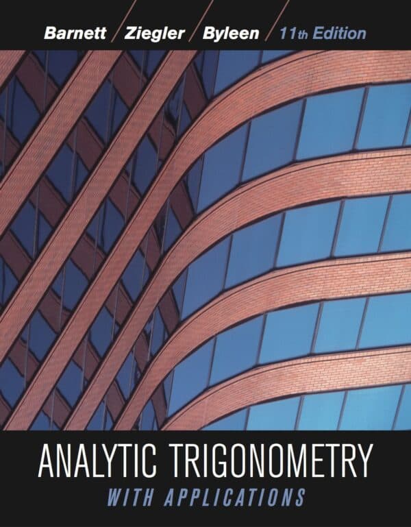 Analytic Trigonometry with Applications (11th Edition) - eBook