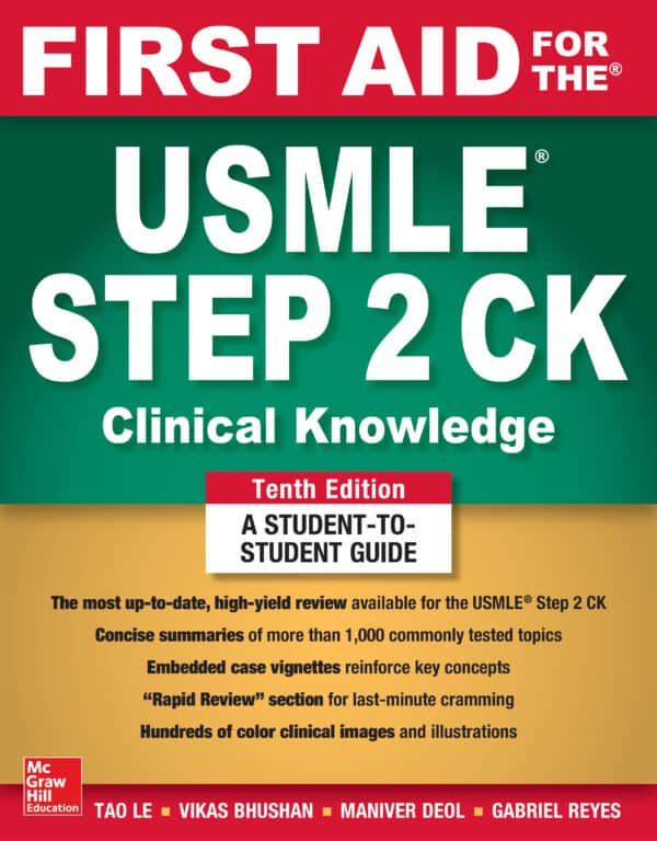 First Aid for the USMLE Step 2 CK (10th Edition) - eBook