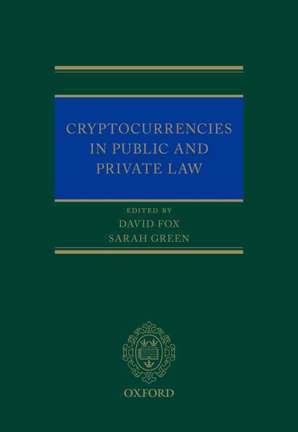 Cryptocurrencies in Public and Private Law - eBook