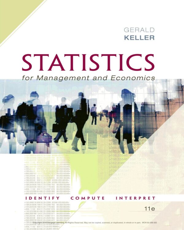 Statistics for Management and Economics + XLSTAT Bind-in (11 Edition) - eBook