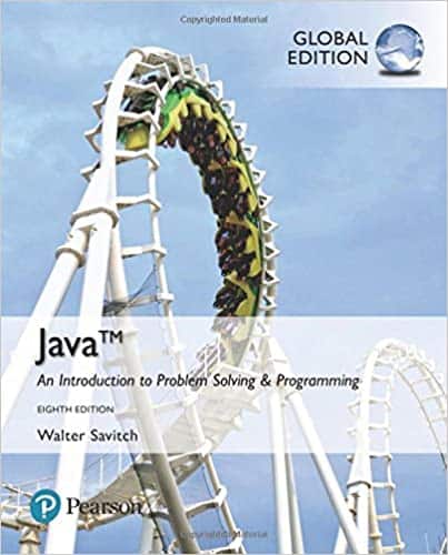 Java: An Introduction to Problem Solving and Programming (8th Global ...