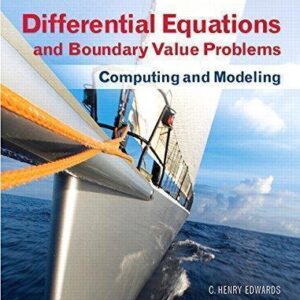 Differential Equations And Boundary Value Problems Computing And Modeling 5Th Edition – PDF ebook
