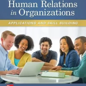 Human Relations In Organizations Applications And Skill Building 10Th Edition – PDF ebook