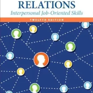 Human Relations Interpersonal Job Oriented Skills 12Th Edition – PDF ebook