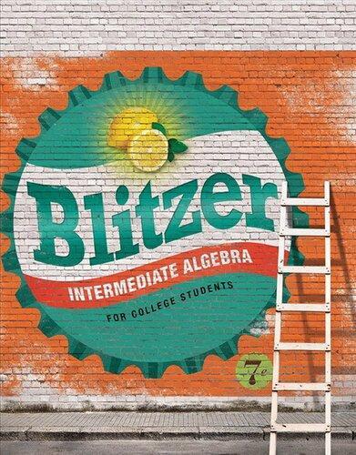 Intermediate Algebra For College Students Robert F Blitzer 7Th Edition – PDF ebook