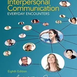 Interpersonal Communication Everyday Encounters 8Th Edition – PDF ebook