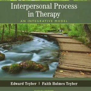 Interpersonal Process In Therapy An Integrative Model 7Th Edition – PDF ebook