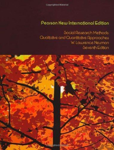 Social Research Methods Qualitative And Quantitative Approaches 7Th Edition – PDF ebook