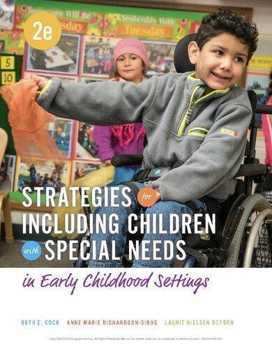 Strategies For Including Children With Special Needs In Early Childhood Settings 2Nd Edition – PDF ebook
