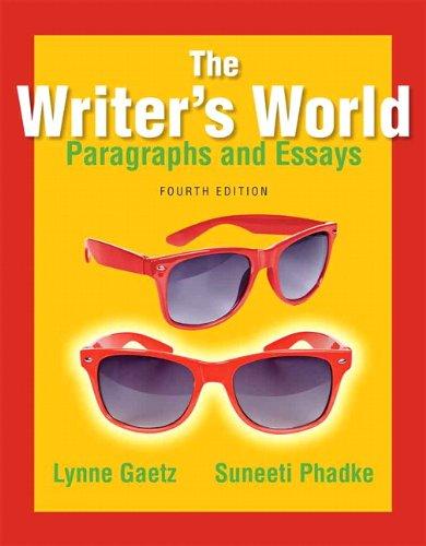 The Writers World Paragraphs And Essays 4Th Edition – PDF ebook