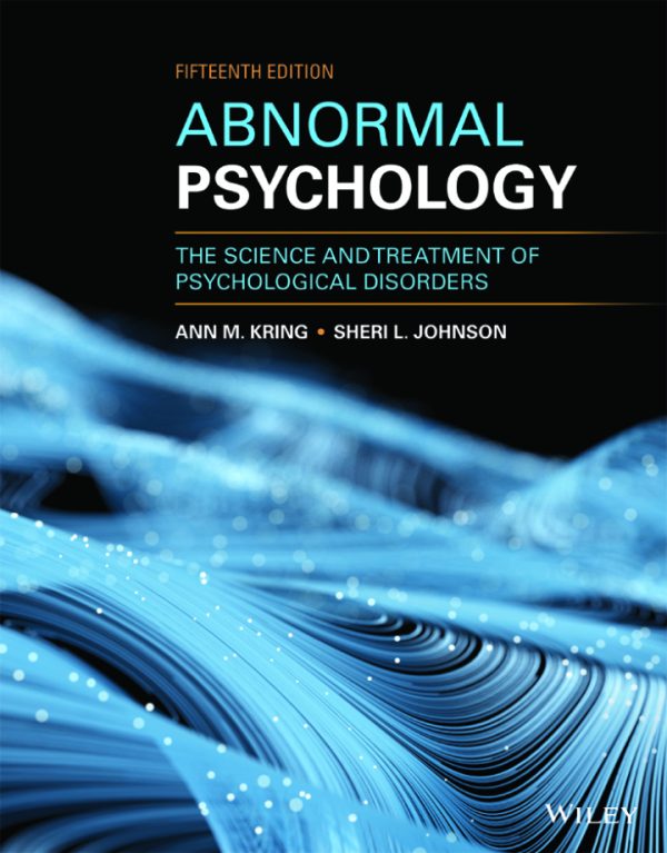 Abnormal Psychology 15th ed