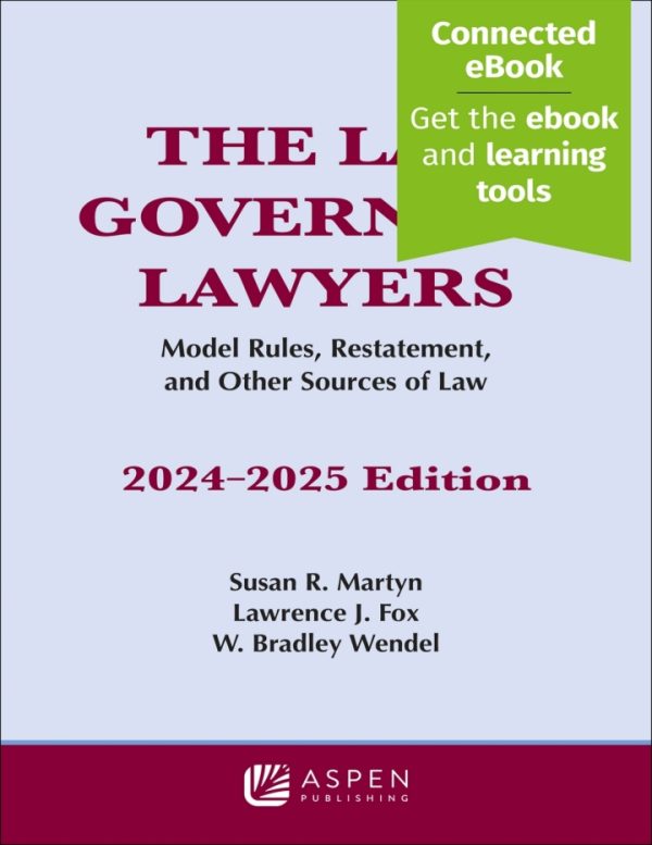 The Law Governing Lawyers 2024-2025