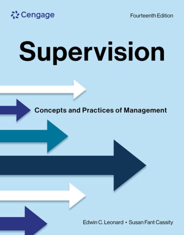 Supervision Concepts and Practices of Management 14th Edition