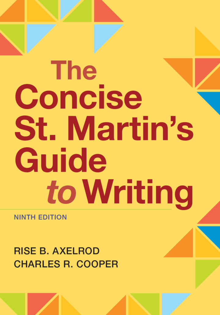 The Concise St. Martin's Guide to Writing, 9th Edition - ePub eBook