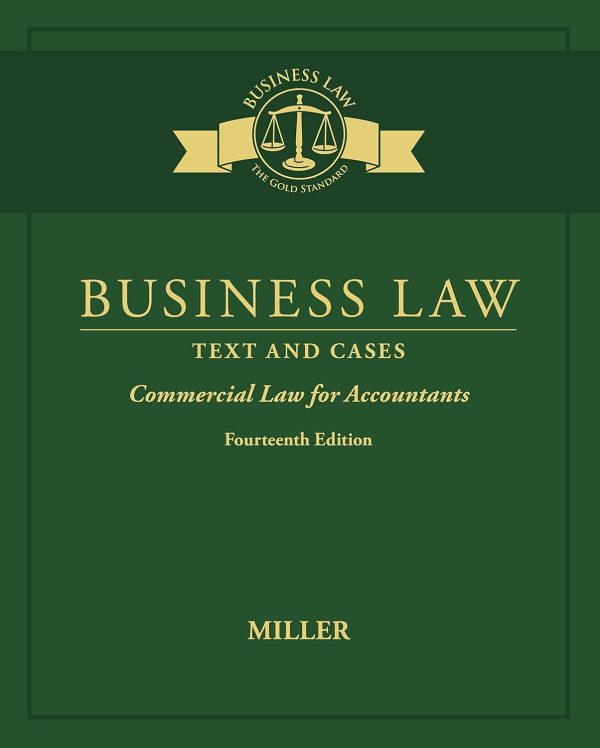 millers Business Law Text and Cases 14e