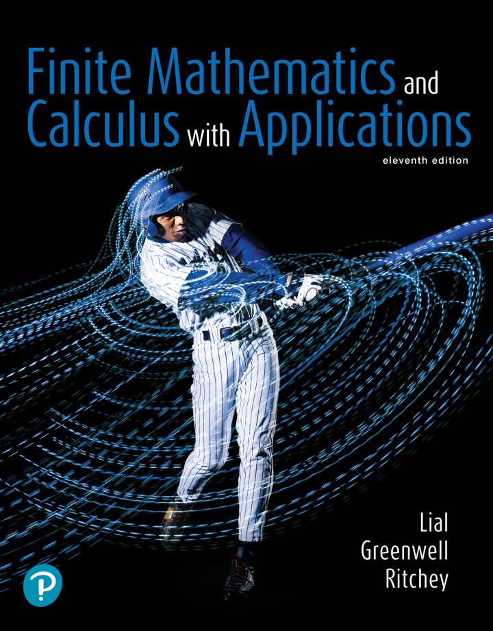 Finite Mathematics and Calculus with Applications, 11th Edition - PDF eBook