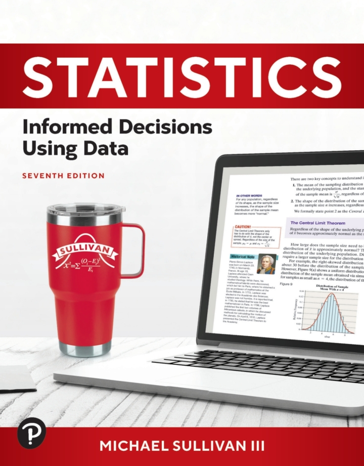 Statistics: Informed Decisions Using Data, 7th Edition - PDF eBook